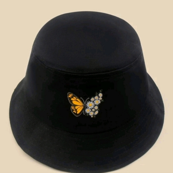 🦋NEW!!! Butterfly & Flowers Bucket Hat 🦋 - Picture 6 of 7